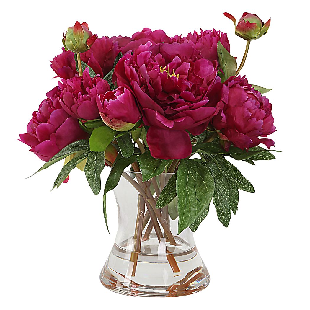 Baratara Pink Faux Peony