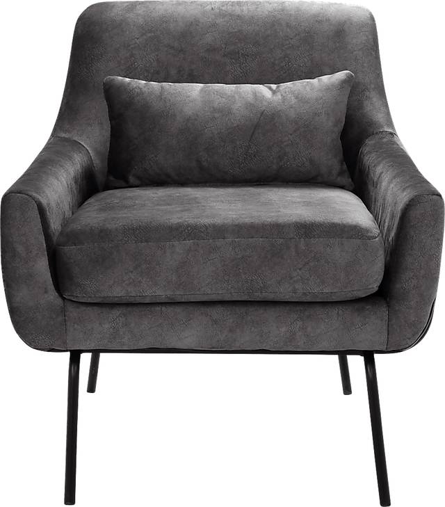 Baraway Gray Accent Chair - Thumbnail - Image 2