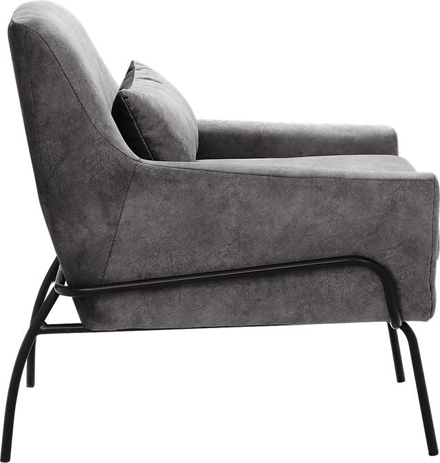 Baraway Gray Accent Chair - Thumbnail - Image 4