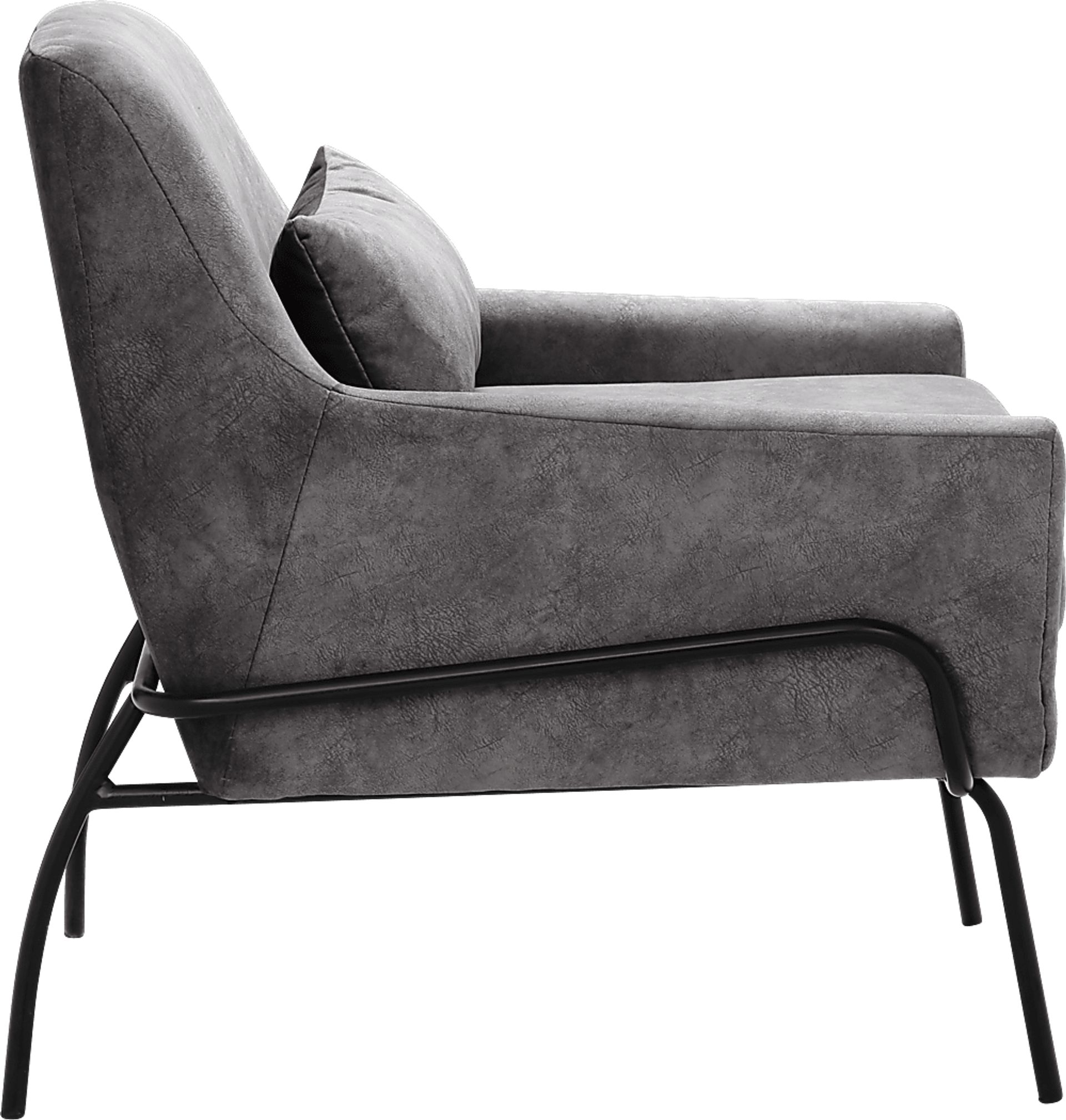 Baraway Gray Accent Chair - Image 4