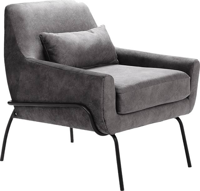Baraway Gray Accent Chair - Thumbnail - Image 1