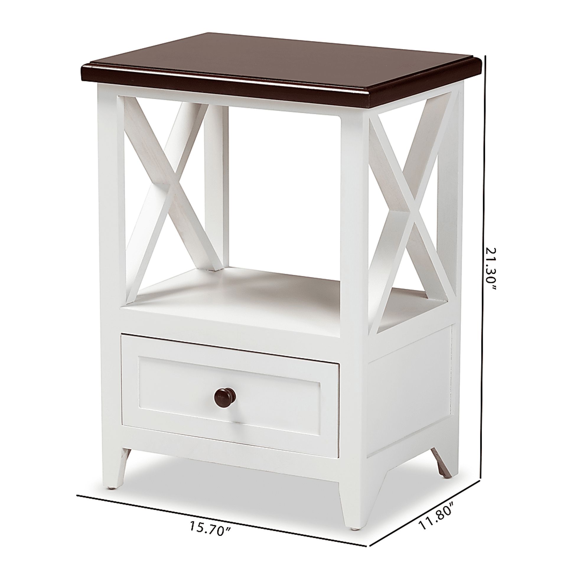 Barbaosa Dark Brown End Table - Image 10