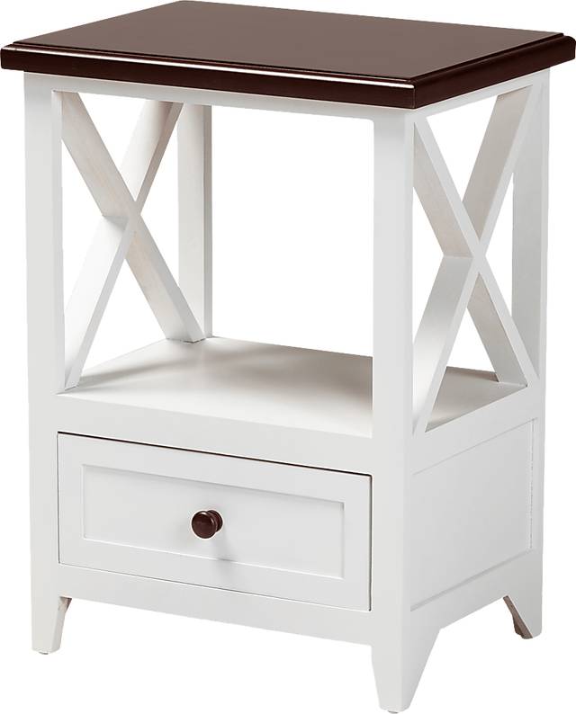 Barbaosa Dark Brown End Table - Thumbnail - Image 1