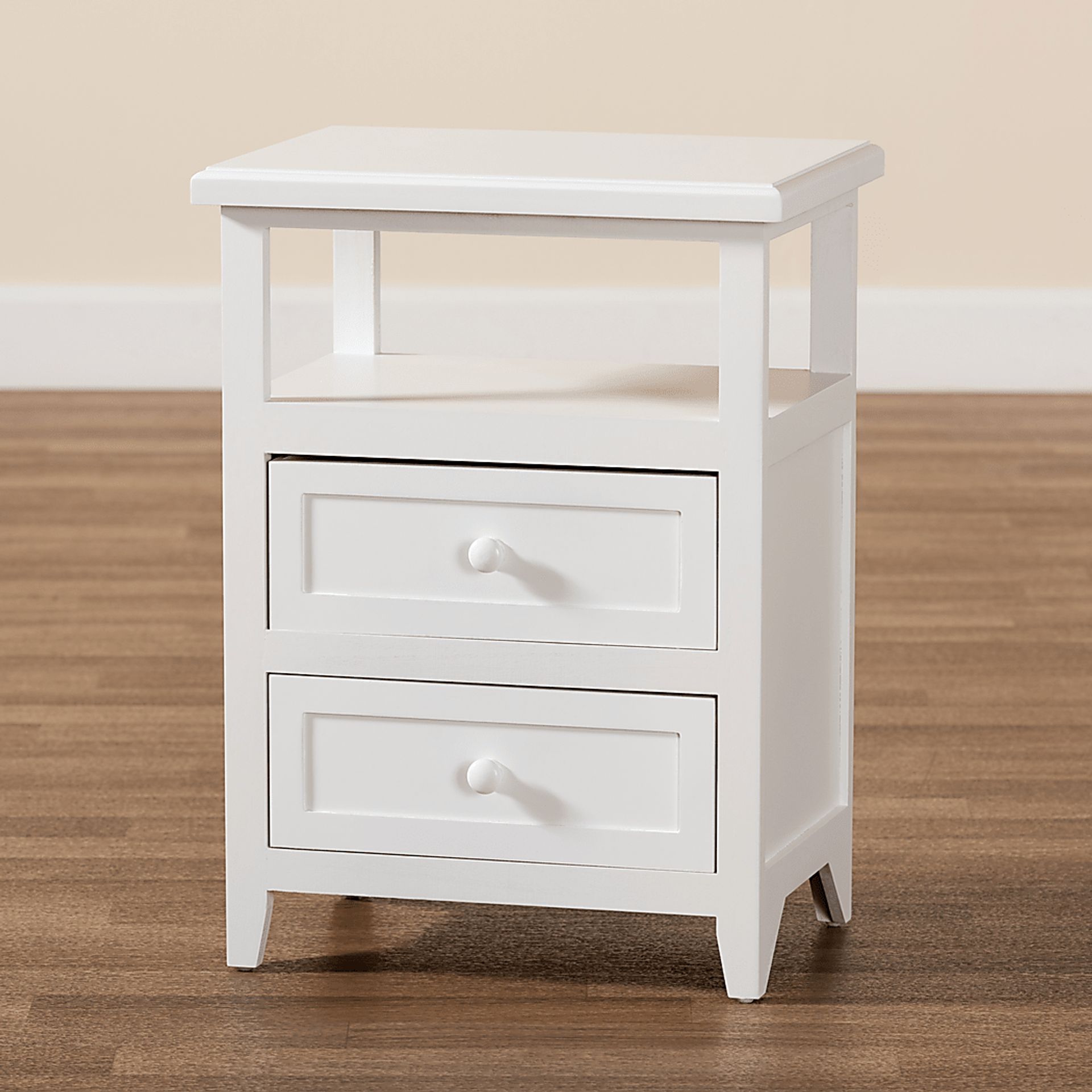 Barbaree White Nightstand - Image 7