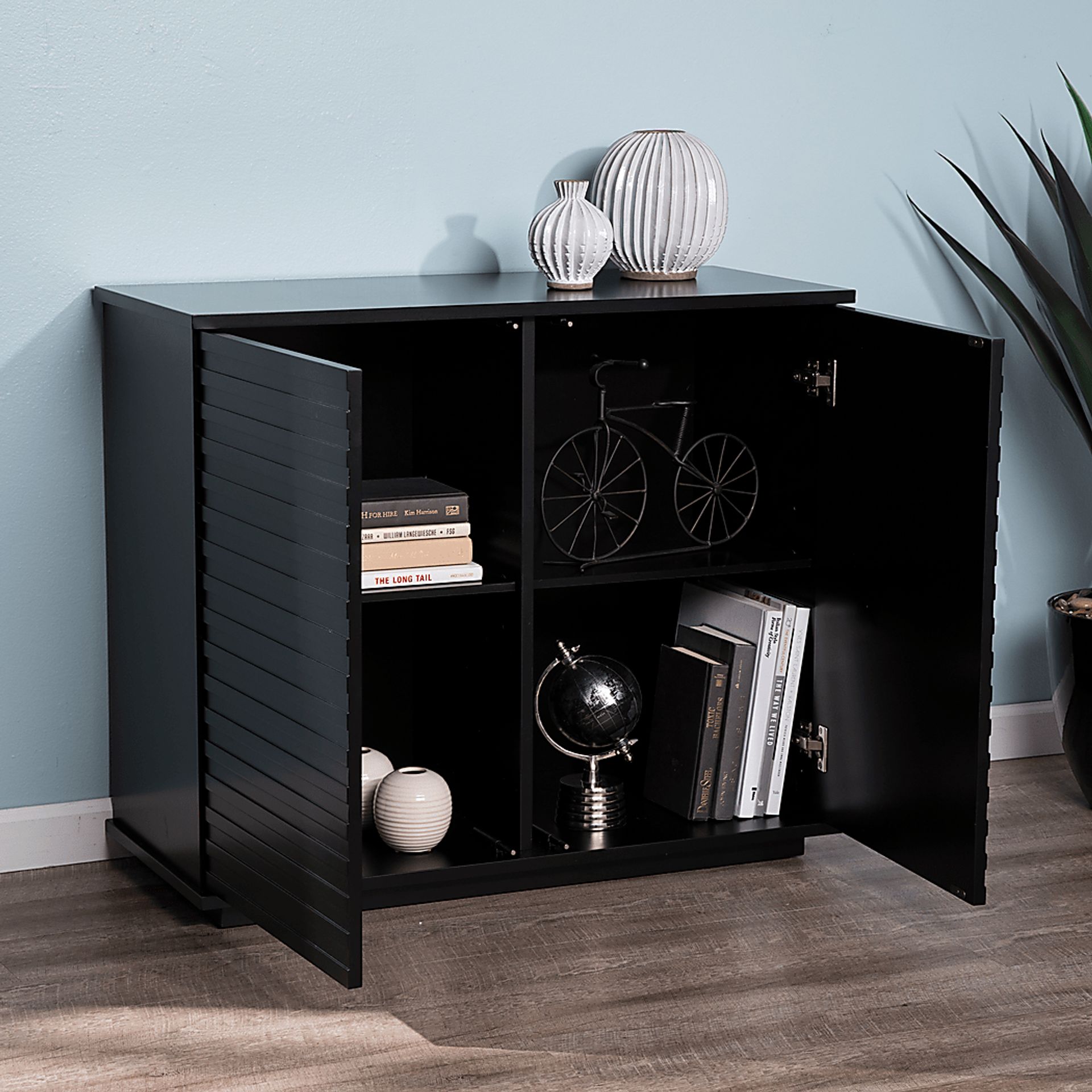 Barbary Black Accent Cabinet - Image 6