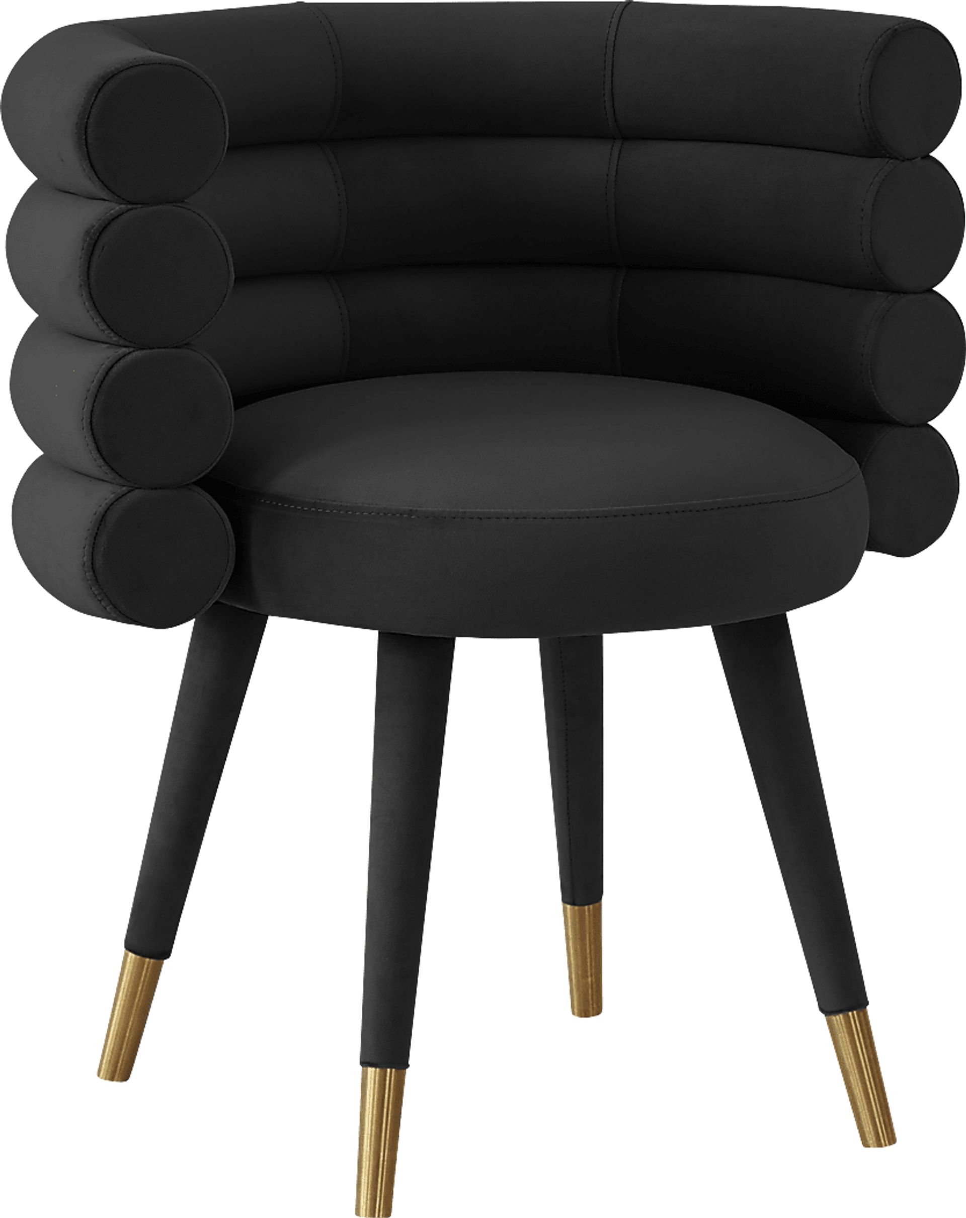 Barberry Black Arm Chair - Image 1