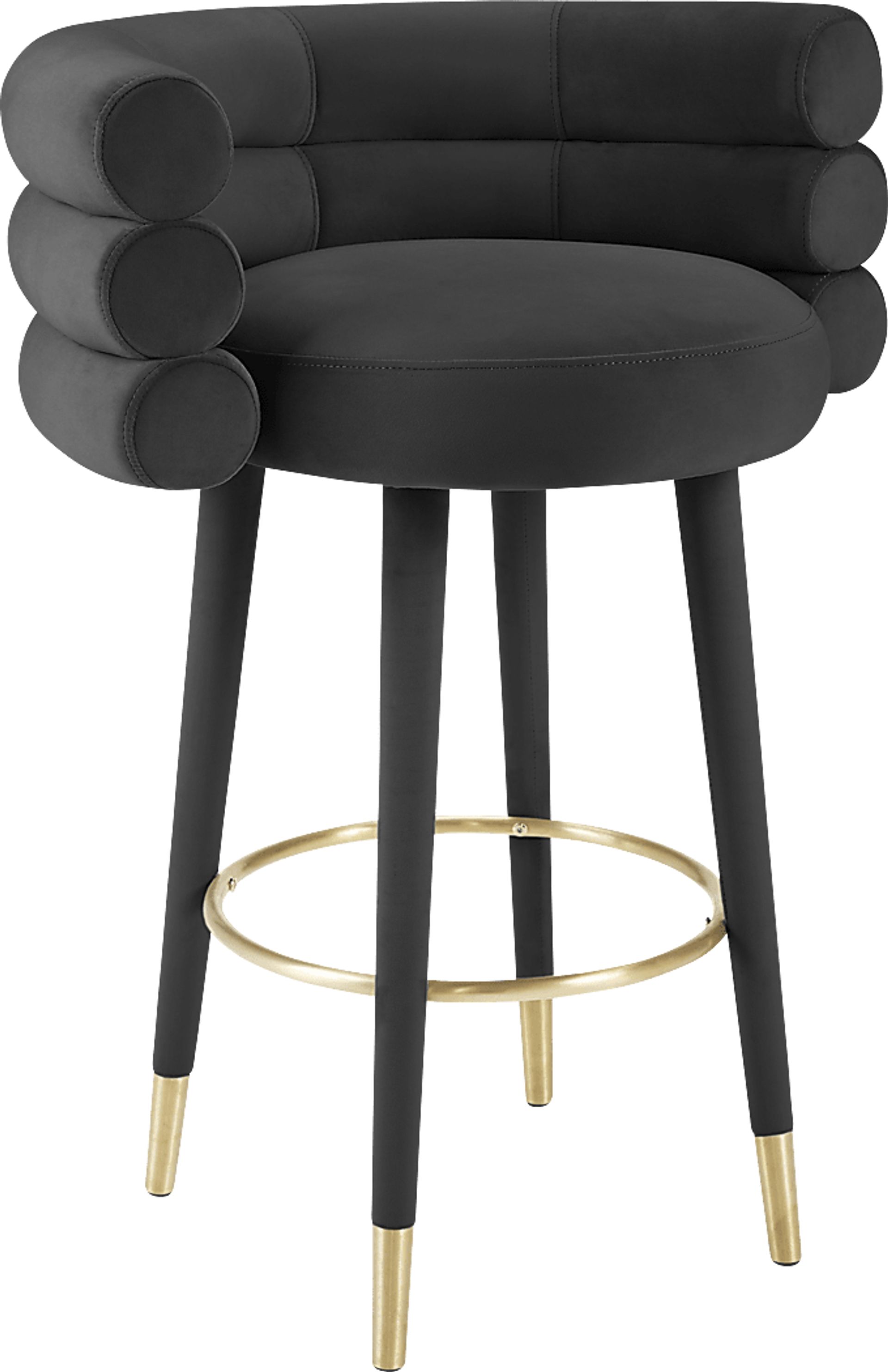 Barberry Black Barstool - Image 1