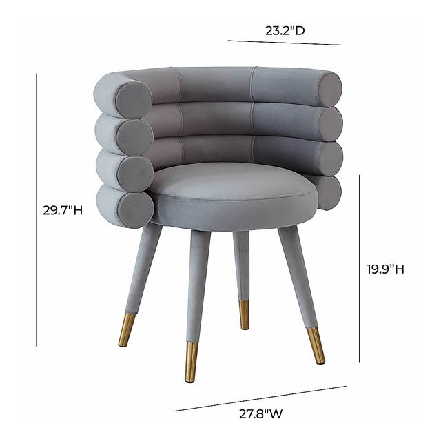 Barberry Gray Arm Chair - Thumbnail - Image 6