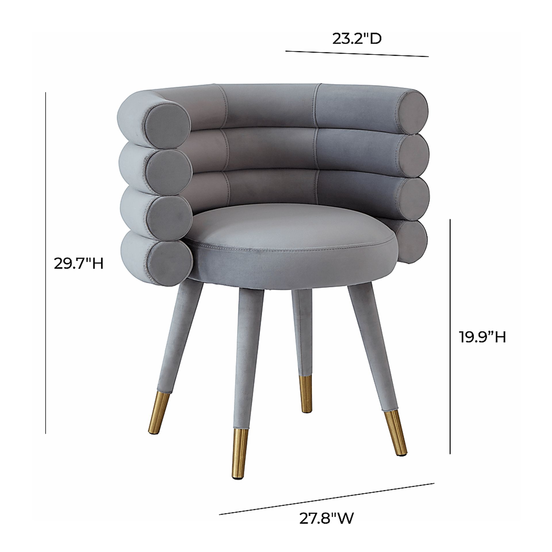 Barberry Gray Arm Chair - Image 6
