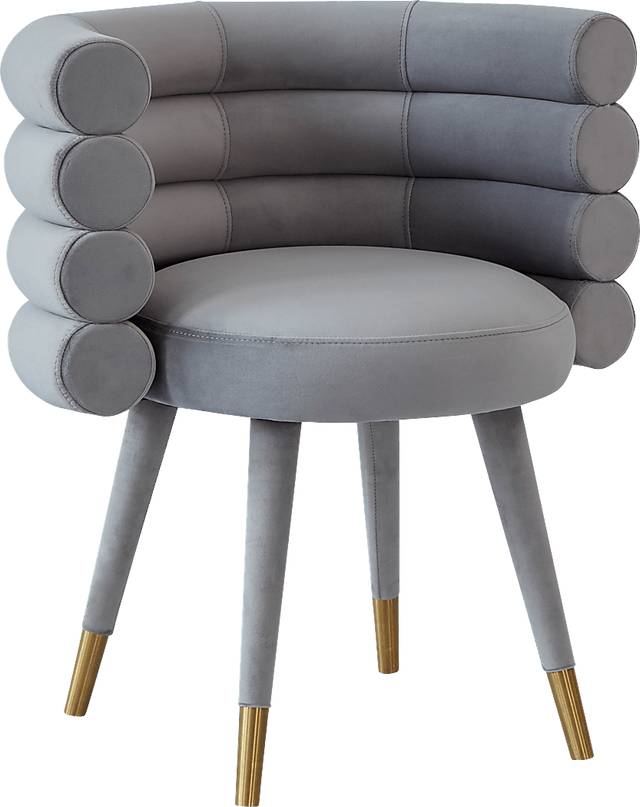 Barberry Gray Arm Chair - Thumbnail - Image 1