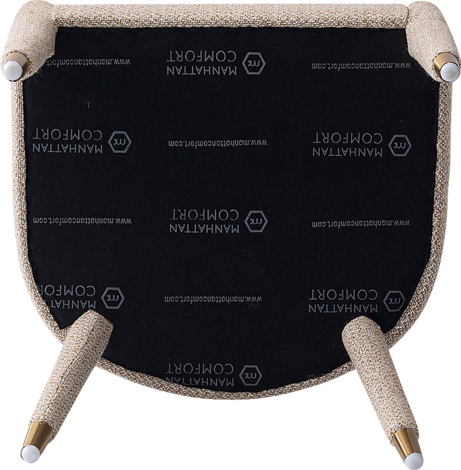 Barbette Black and Gold 5 Pc Dining Table Set - Image 11