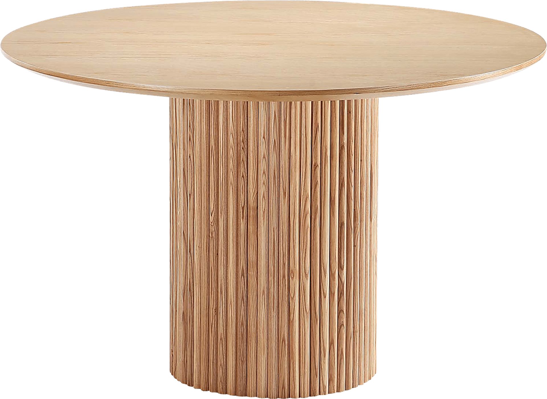 Barbette Natural and Silver 5 Pc Dining Table Set - Image 15