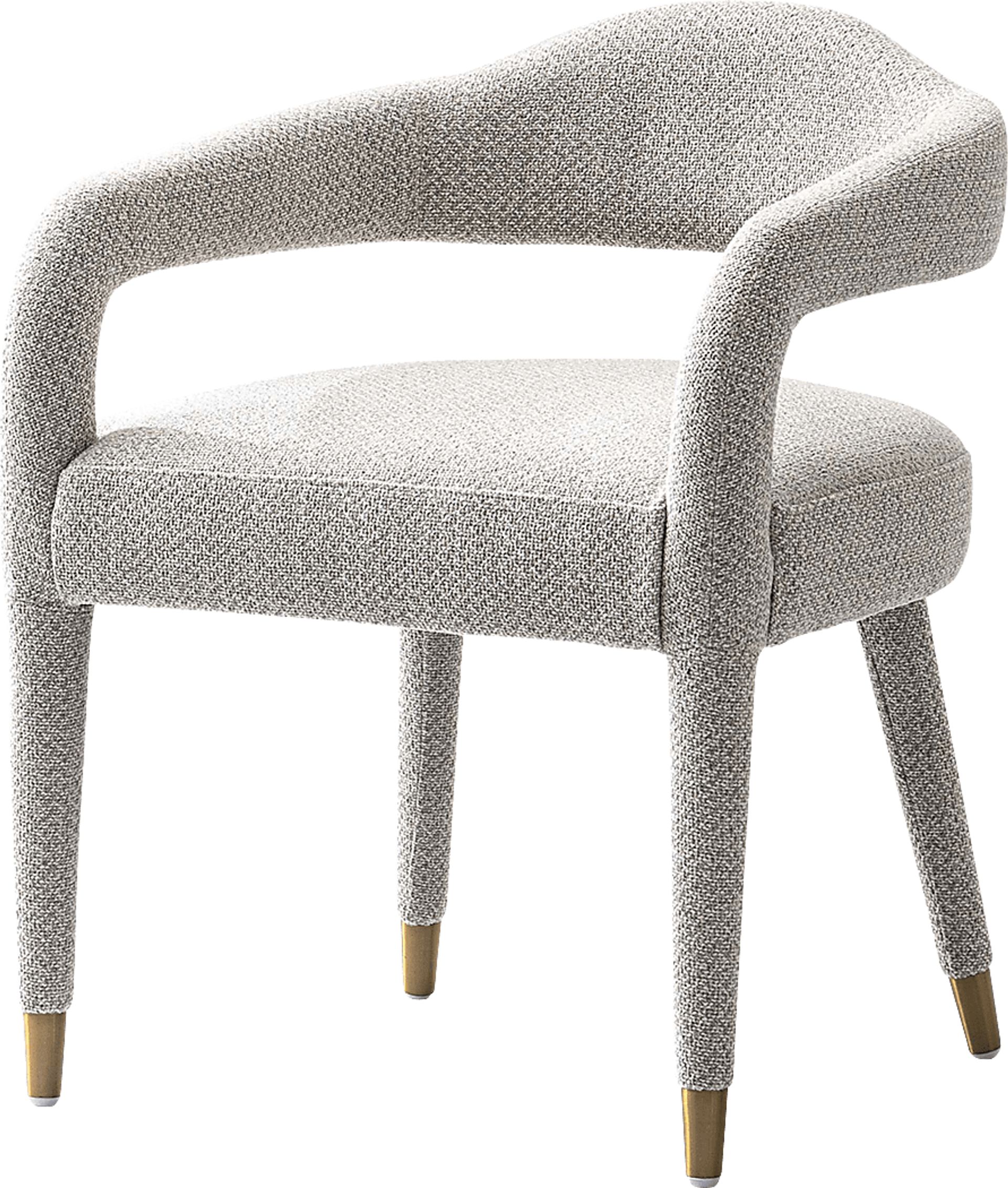 Barbette Silver Arm Chair - Image 1