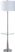 Barbey Avenue Silver Floor Lamp