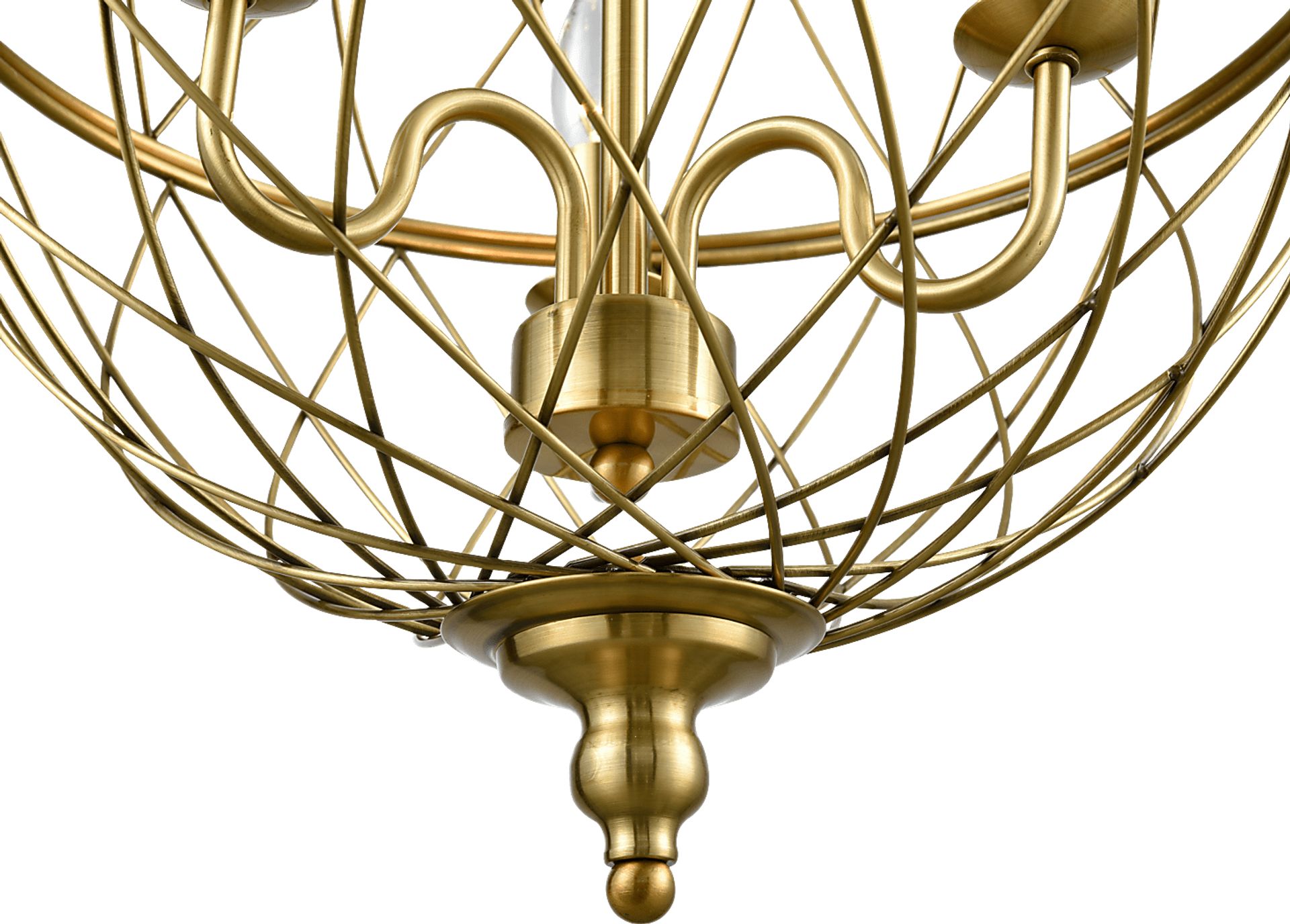 Barbrook Brass Chandelier - Image 2