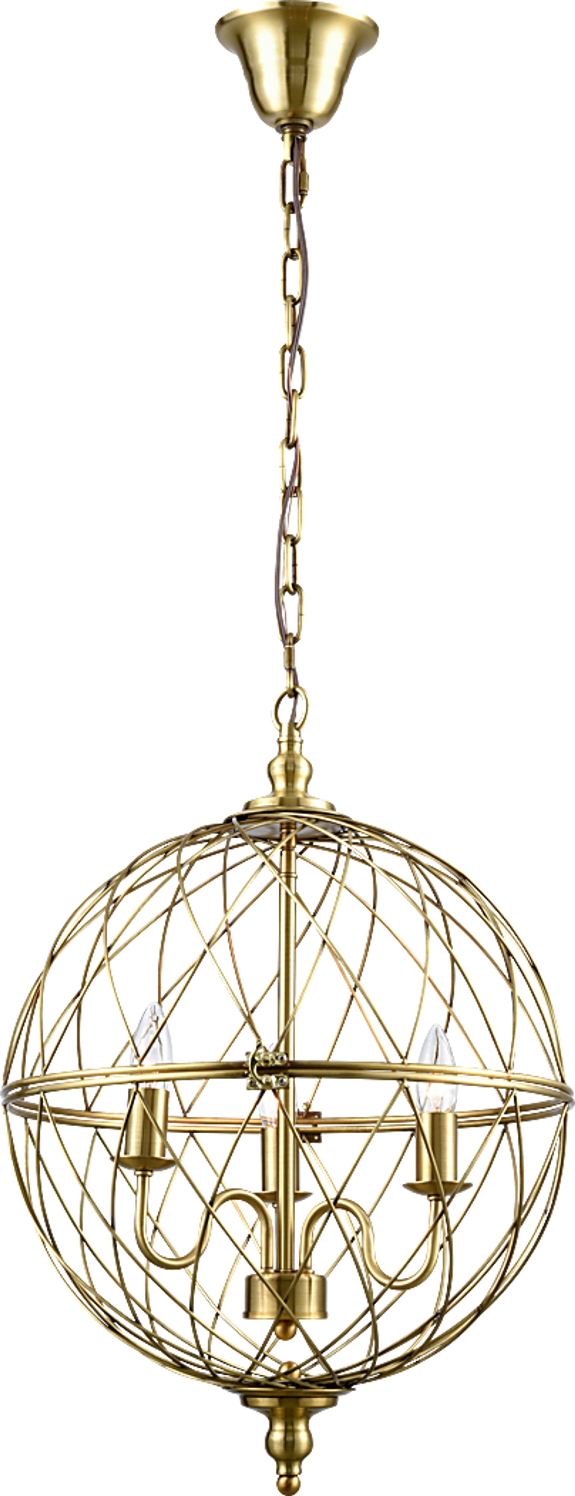 Barbrook Brass Chandelier - Image 1
