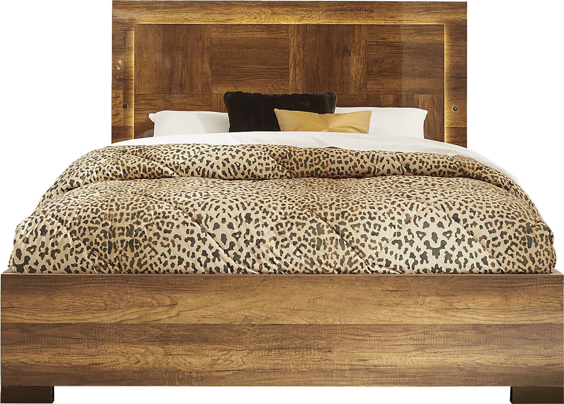 Barceloneta Walnut 5 Pc King Panel Bedroom - Image 2