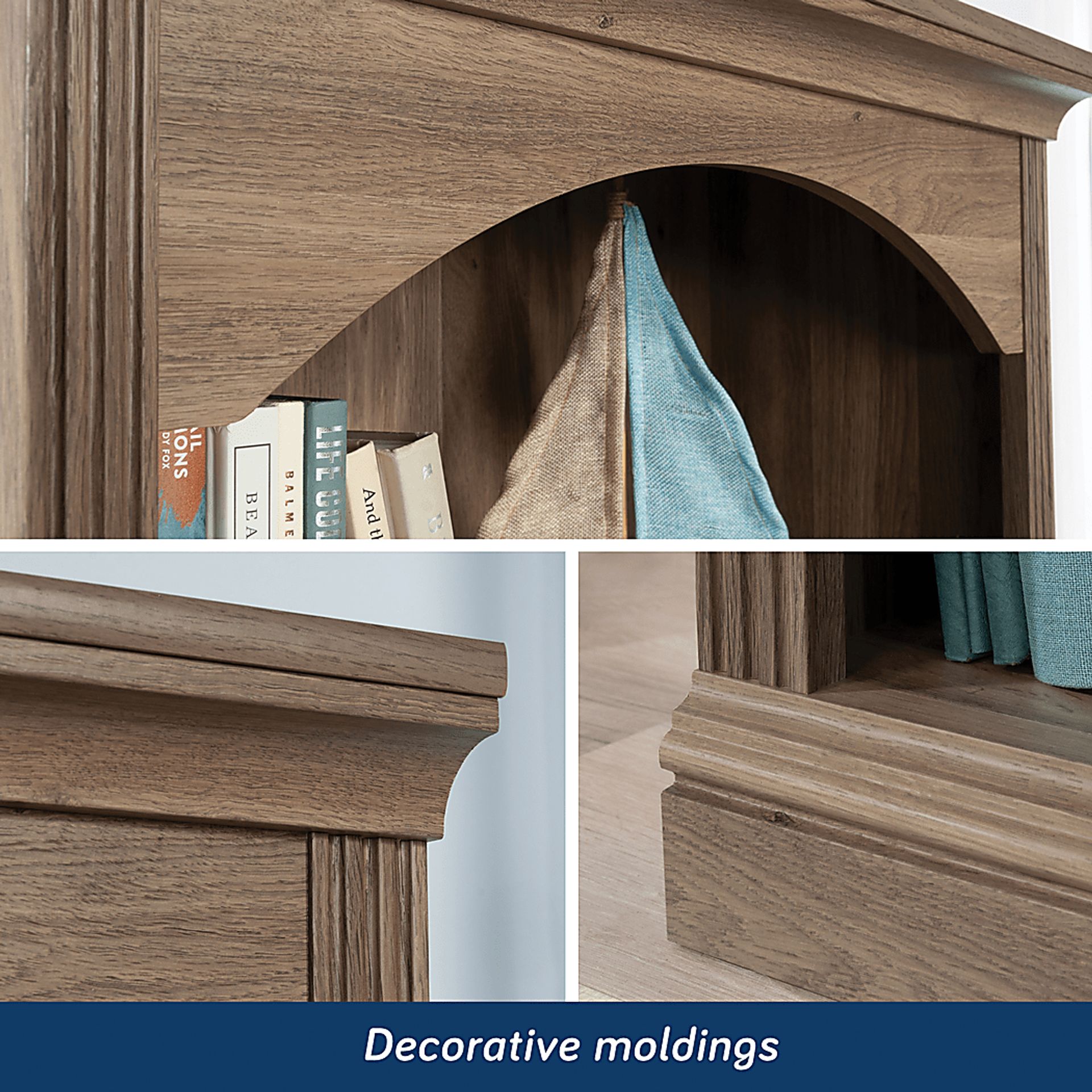 Barchstead Light Brown Bookcase - Image 4