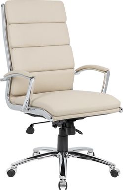 Barcon Beige Office Chair