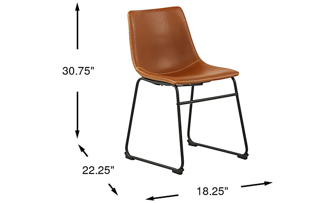 Barcroft Brown Side Chair
