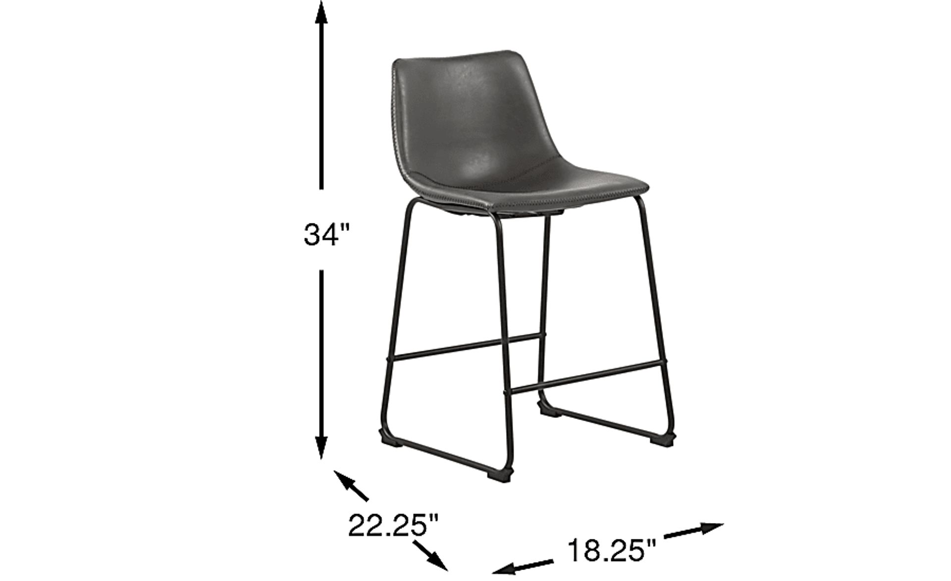 Dimension Image. Please refer to the Dimension Tab on this page for dimension details.