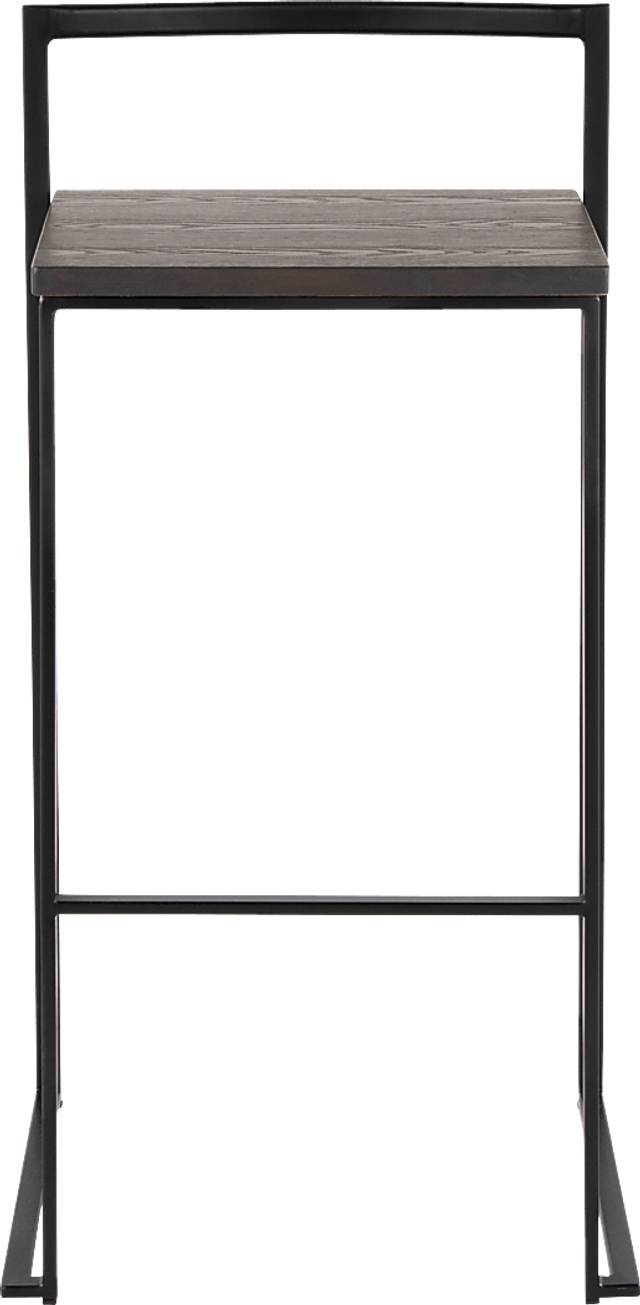Barda Espresso Barstool Set of 2 - Thumbnail - Image 5