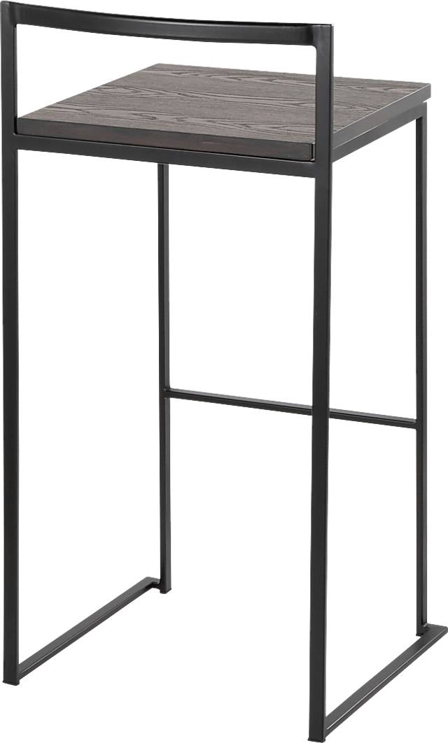 Barda Espresso Barstool Set of 2 - Thumbnail - Image 6