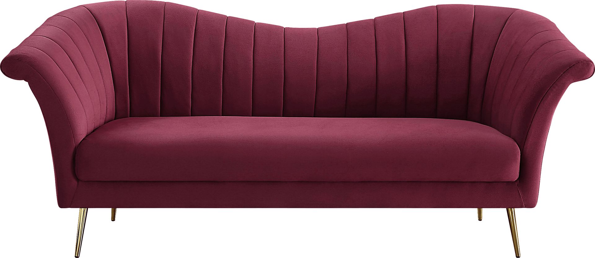 Bardeen Red Sofa - Image 3