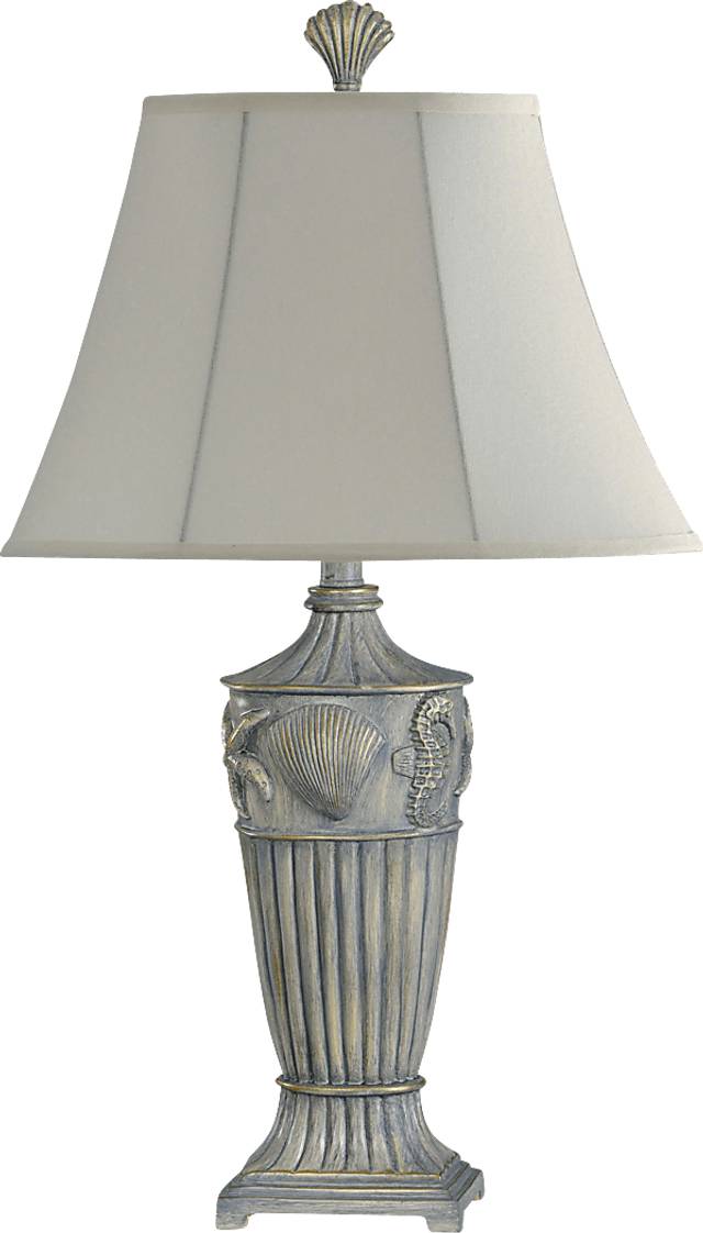 Bardia Cay Blue Lamp - Thumbnail - Image 1