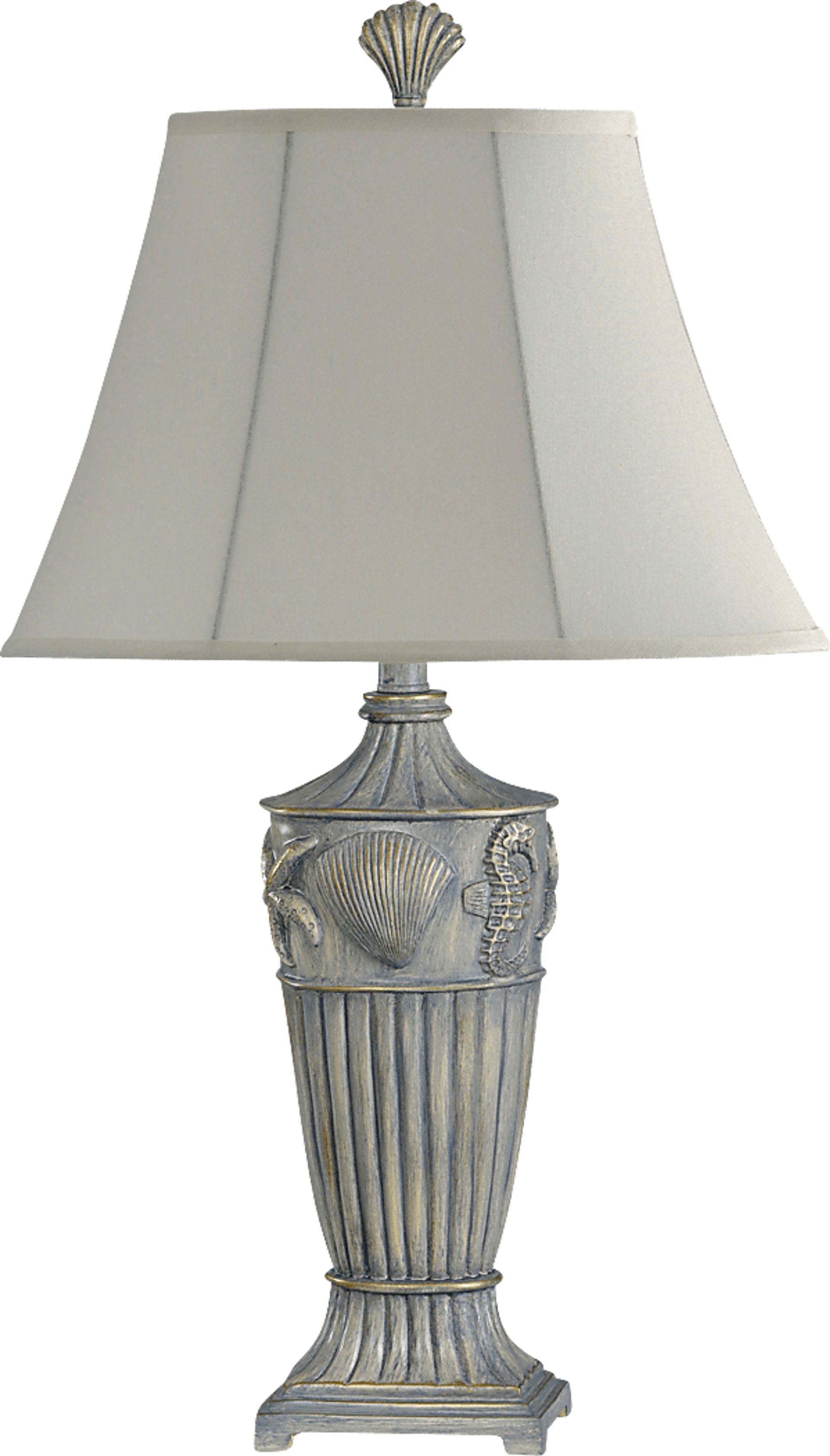 Bardia Cay Blue Lamp - Image 1