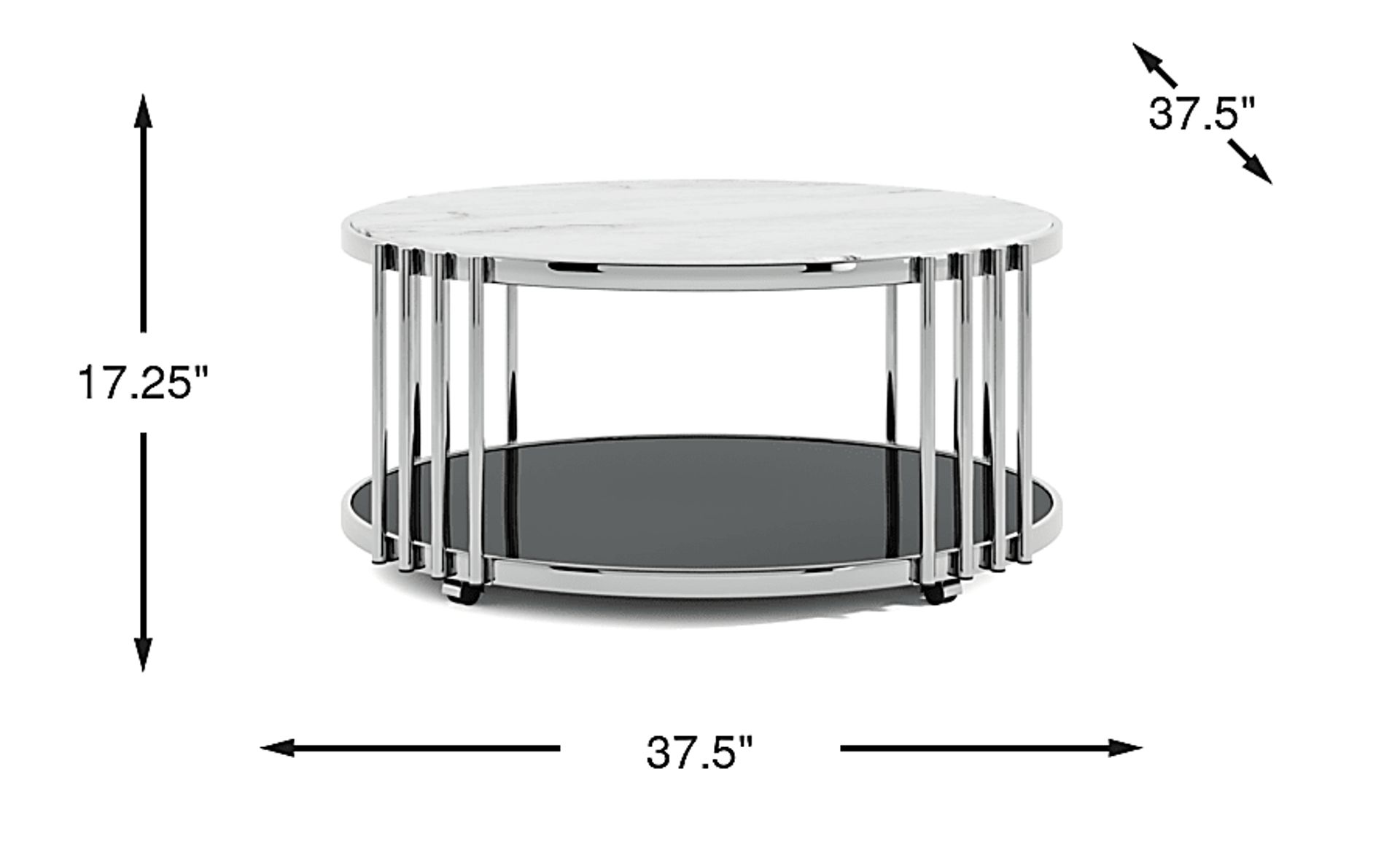 Dimension Image. Please refer to the Dimension Tab on this page for dimension details.