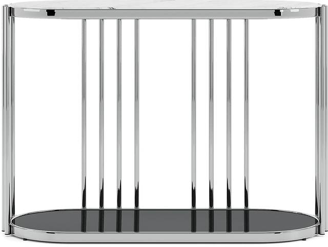Bardiglio Silver Sofa Table - Thumbnail - Image 2