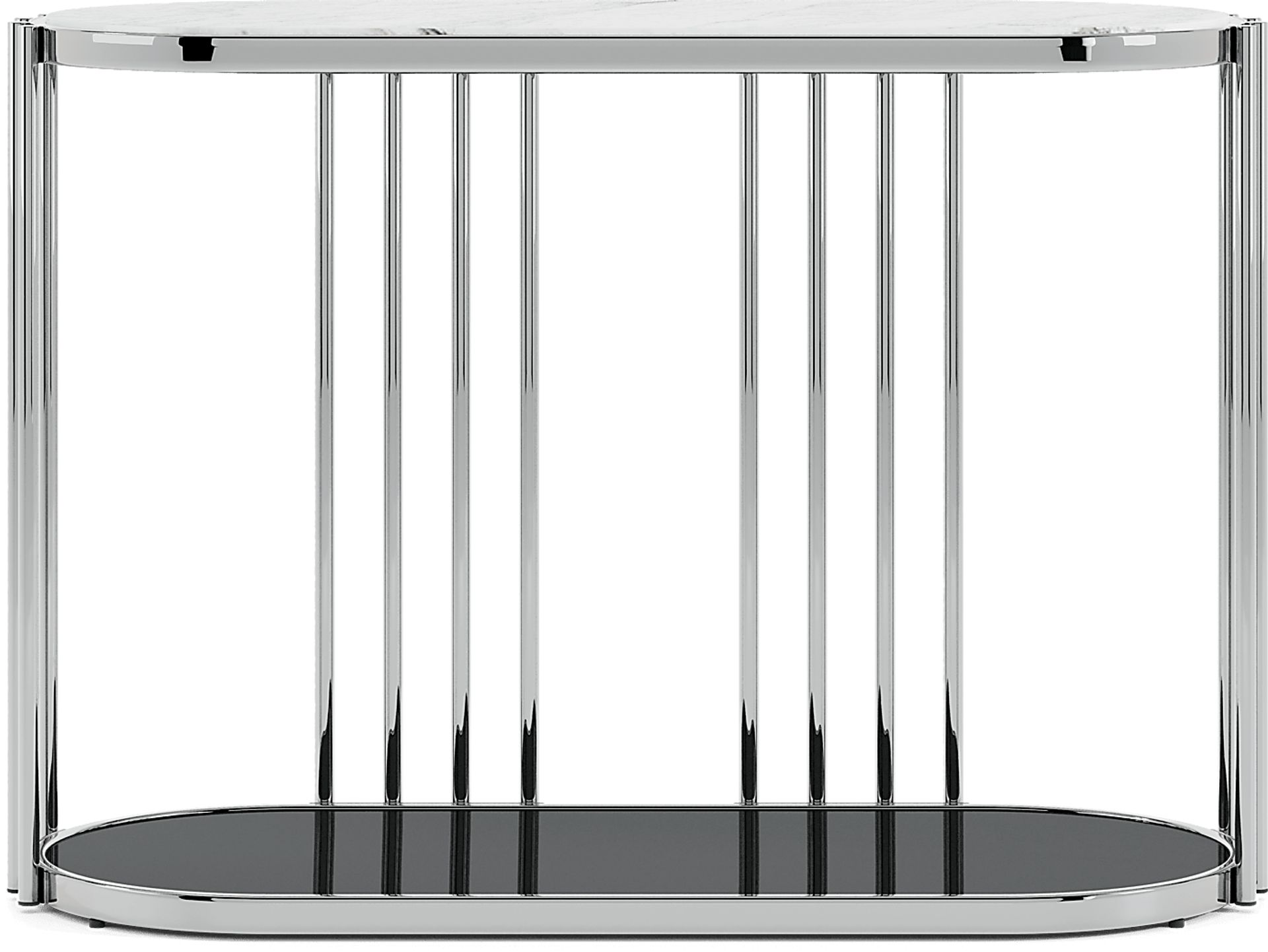 Bardiglio Silver Sofa Table - Image 2