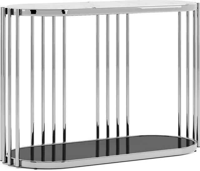 Bardiglio Silver Sofa Table - Thumbnail - Image 1