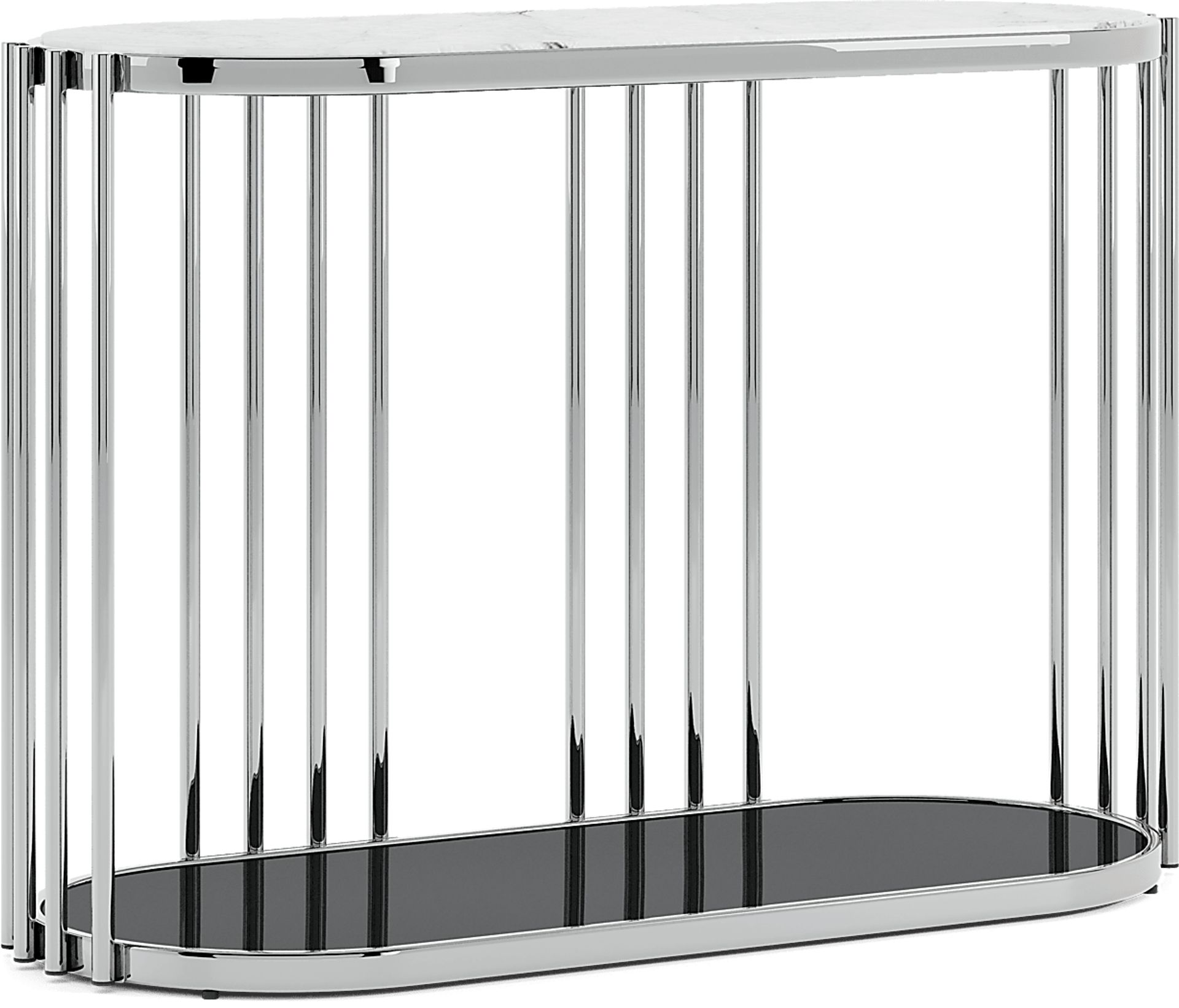 Bardiglio Silver Sofa Table - Image 1