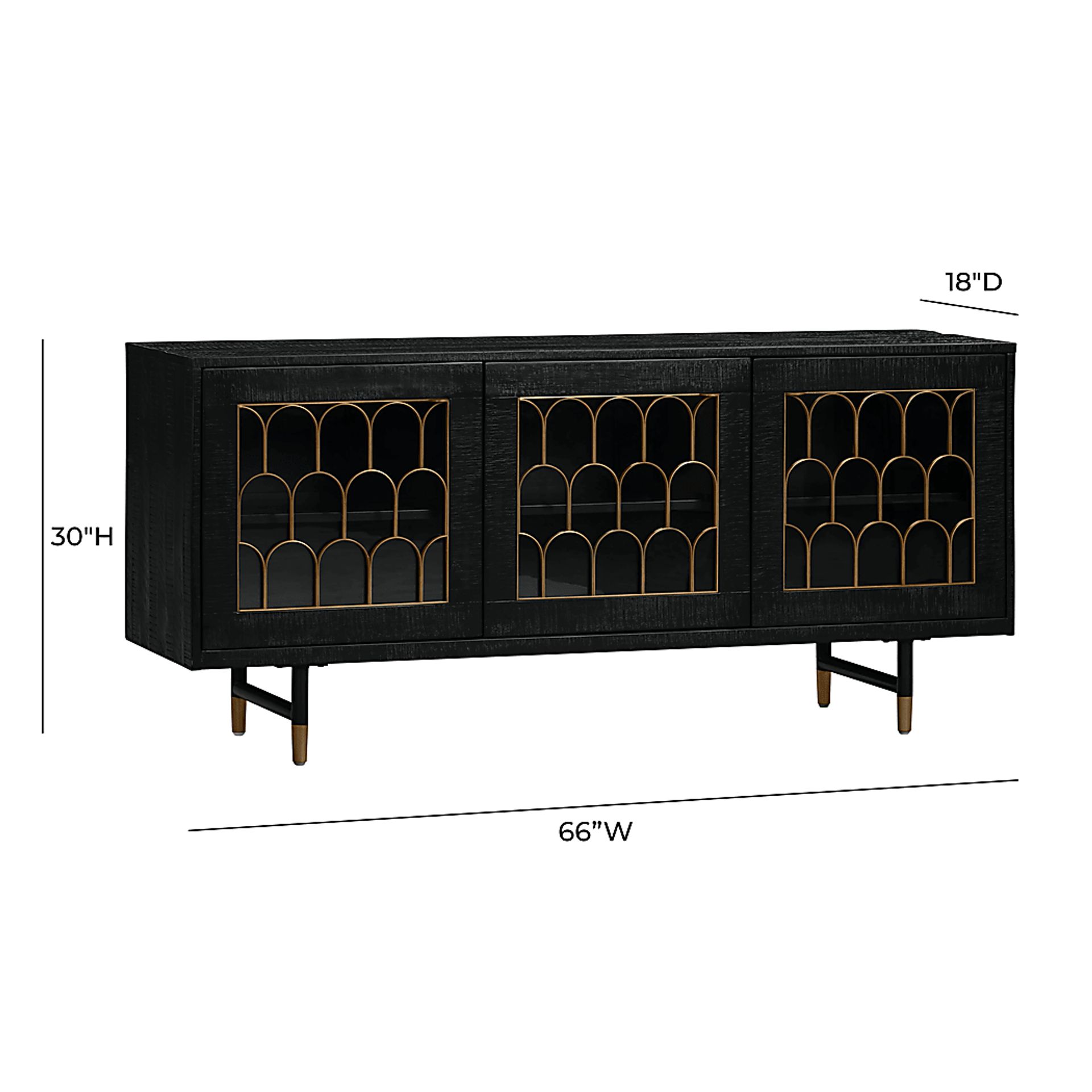 Bardsey Black Buffet - Image 7