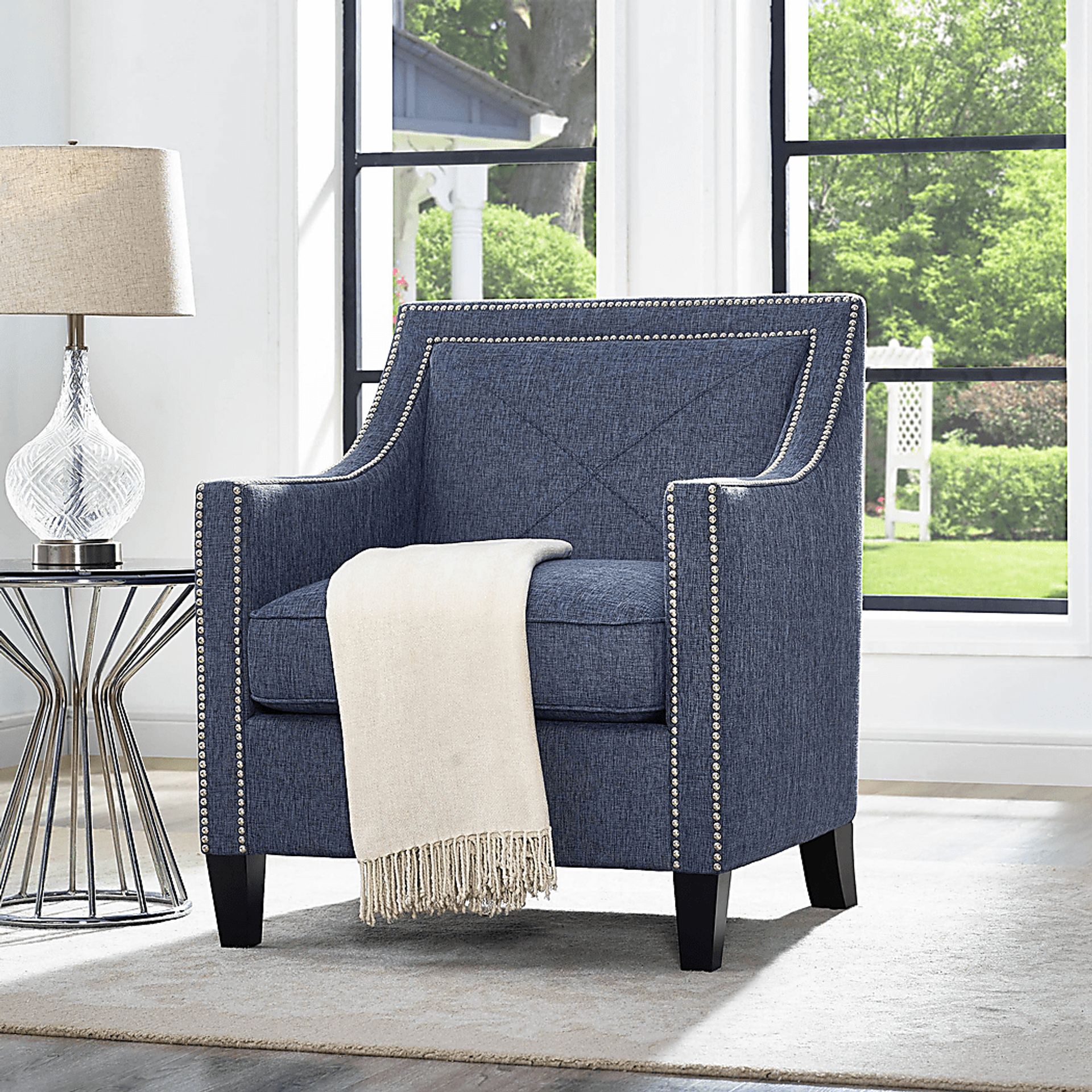 Bardstown Blue Accent Chair - Image 2