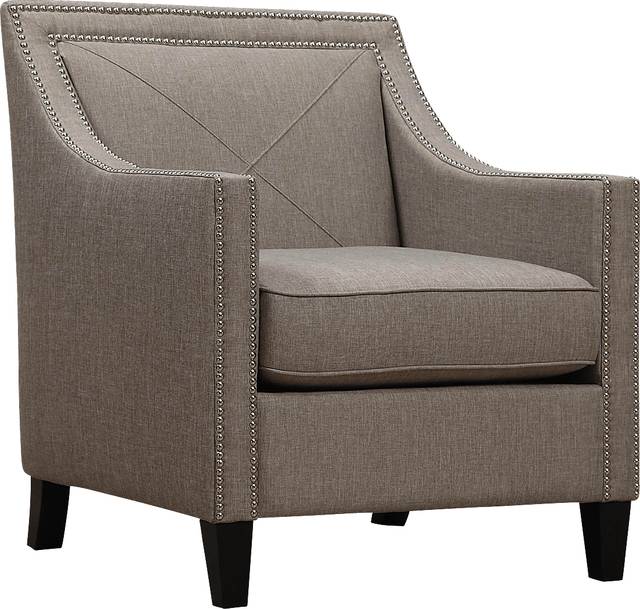 Bardstown Gray Accent Chair - Thumbnail - Image 1
