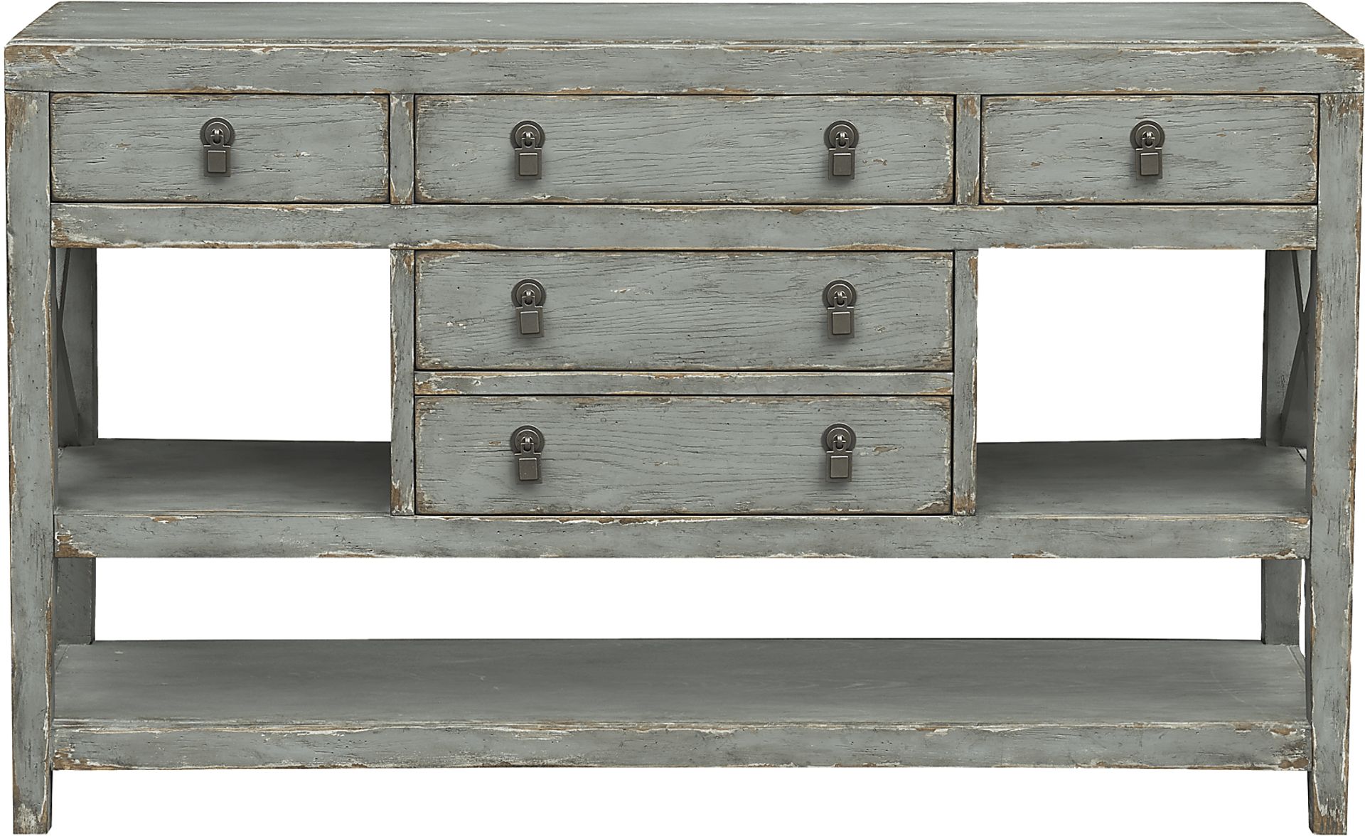 Bardswood Green Credenza - Image 3