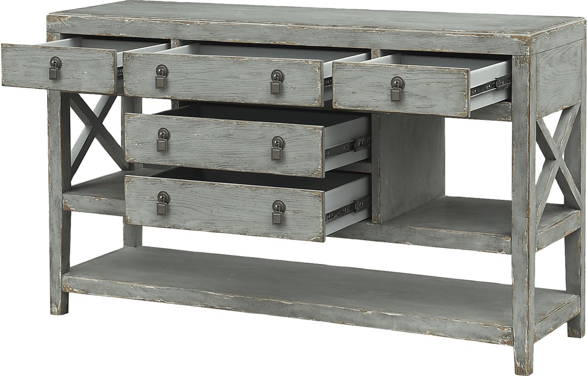 Bardswood Green Credenza Rooms To Go