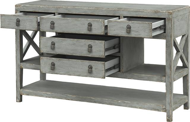 Bardswood Green Credenza - Thumbnail - Image 4