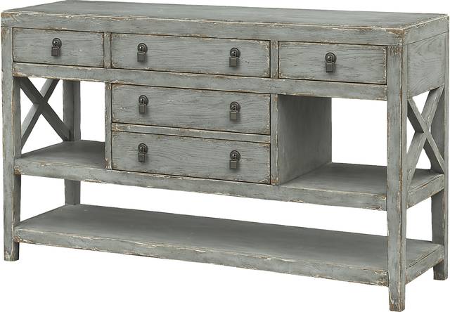 Bardswood Green Credenza - Thumbnail - Image 1
