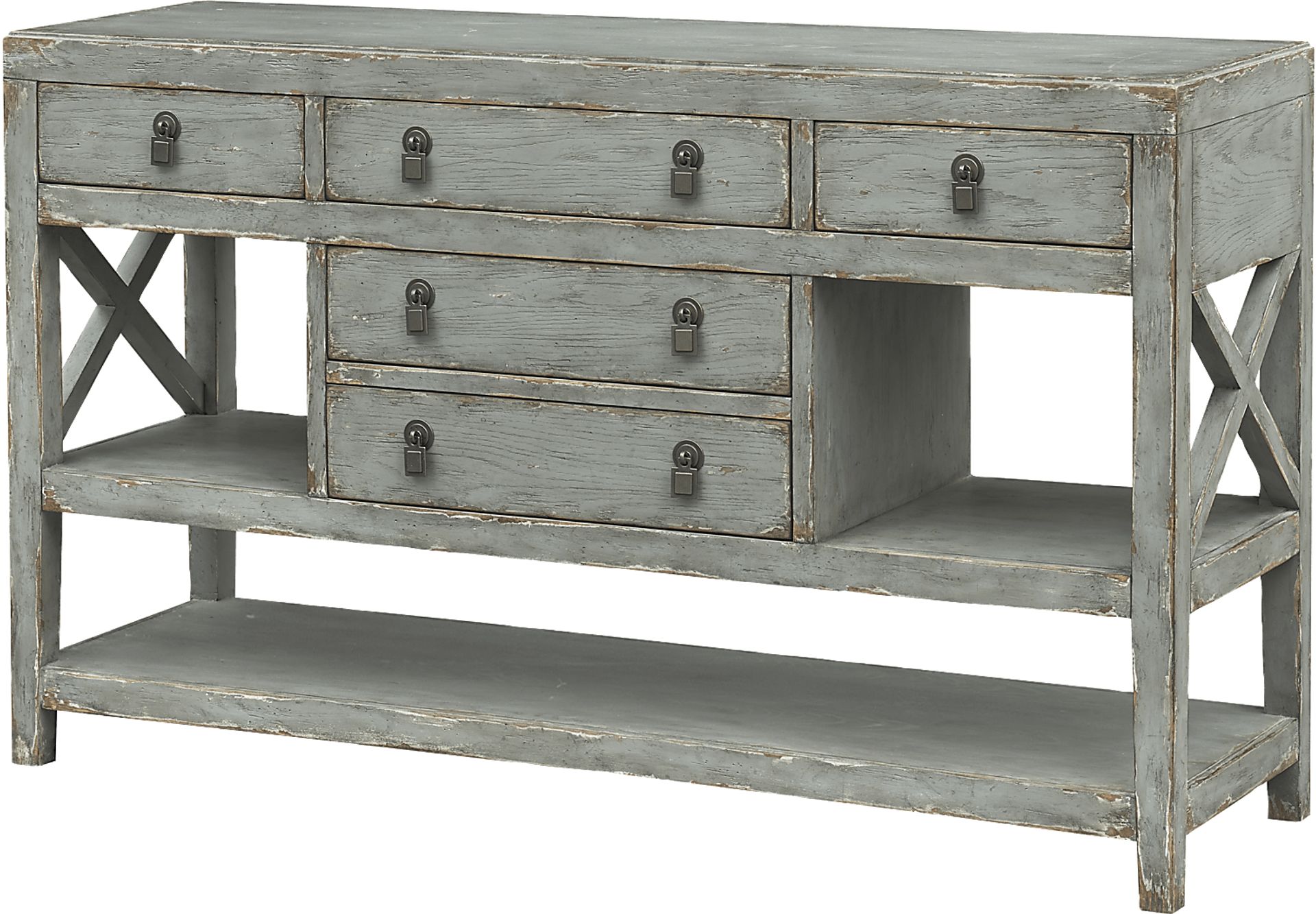 Bardswood Green Credenza - Image 1