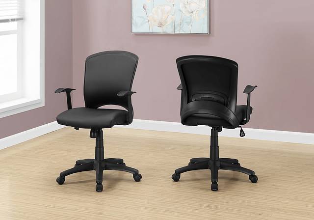 Bardwell Black Desk Chair - Thumbnail - Image 3