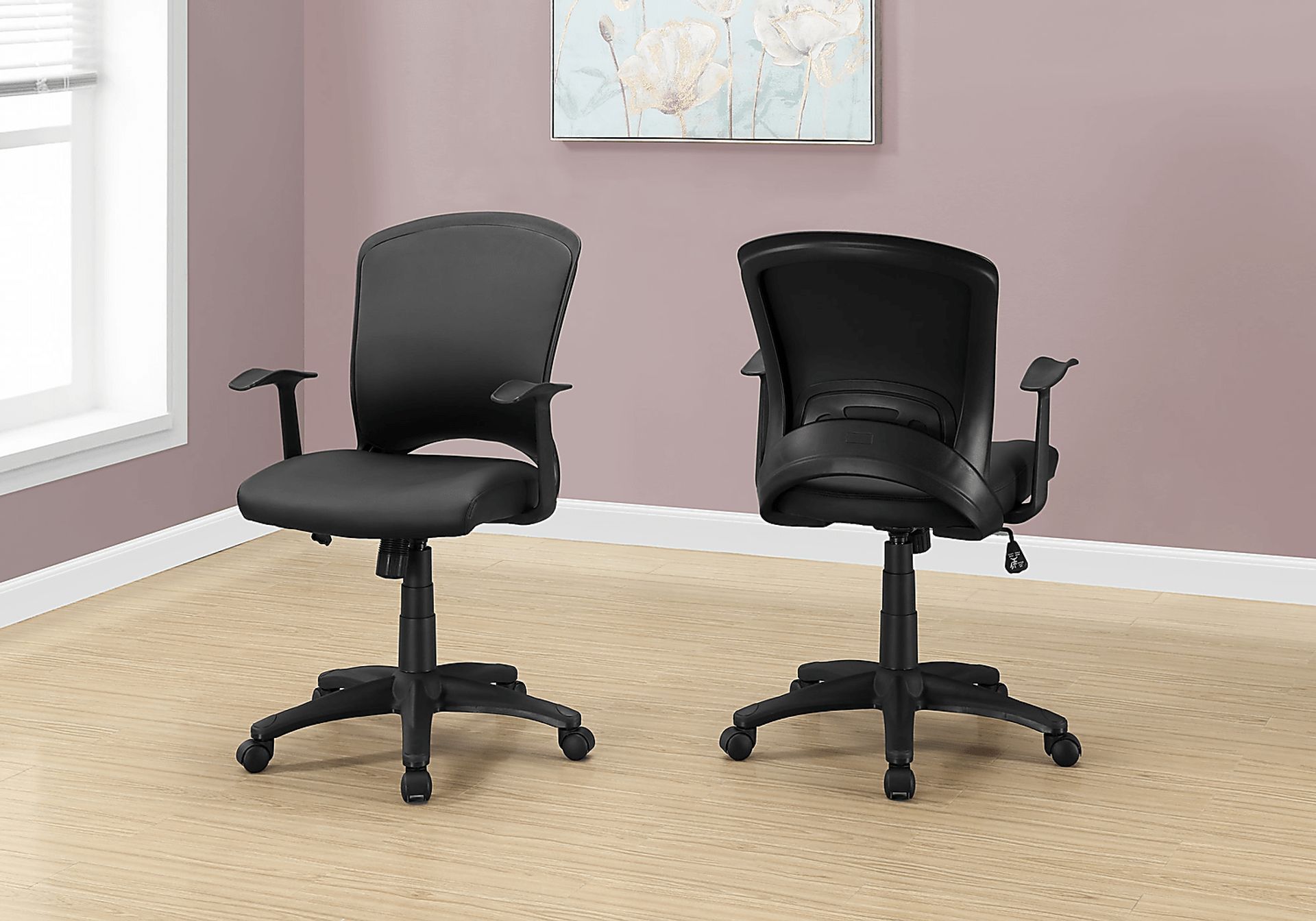 Bardwell Black Desk Chair - Image 3