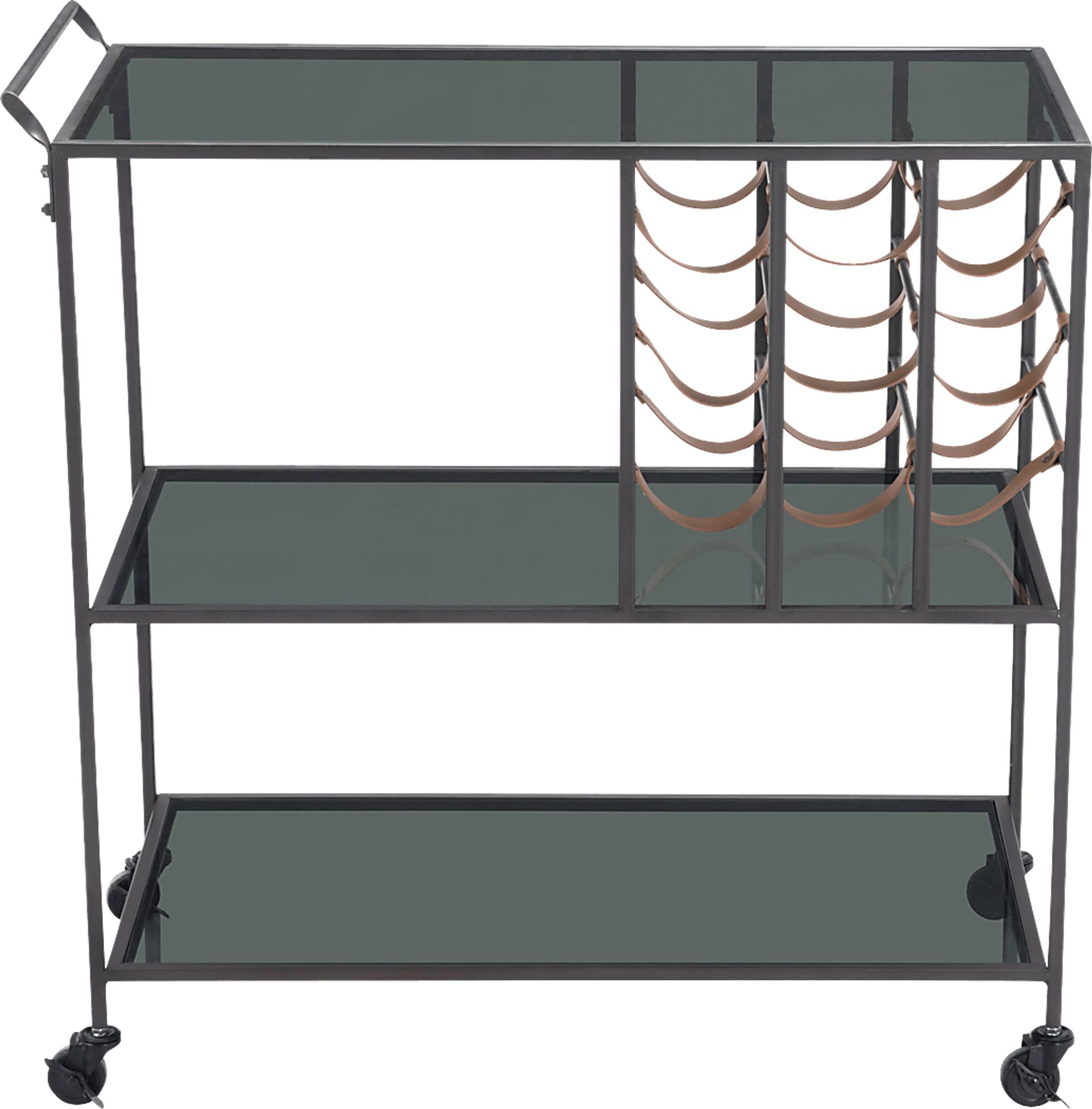 Bardzo Black Bar Cart - Image 3