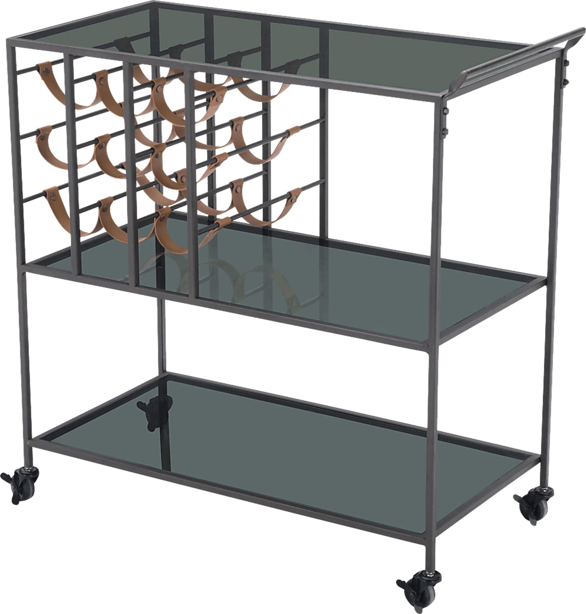 Bardzo Black Bar Cart - Image 4