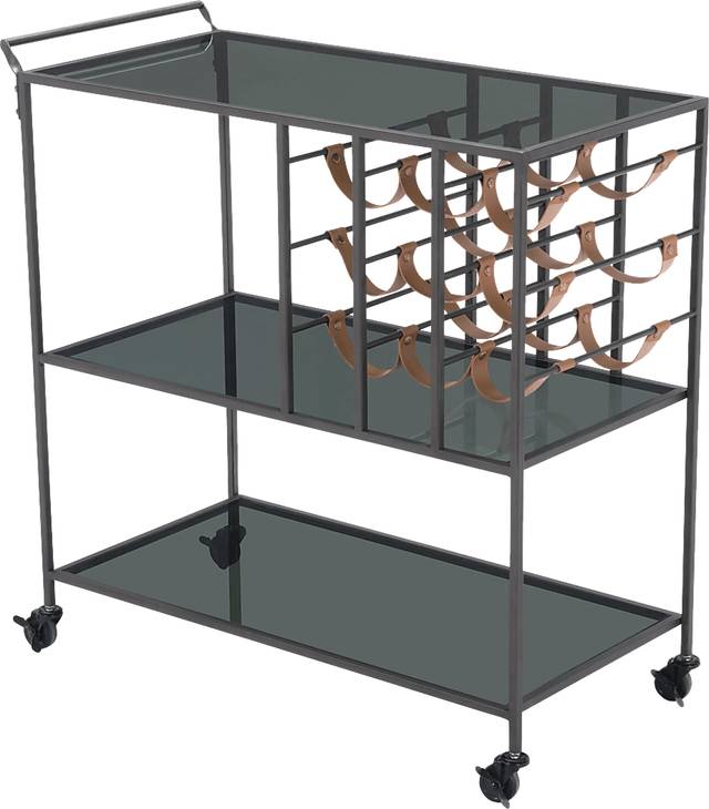 Bardzo Black Bar Cart - Thumbnail - Image 1