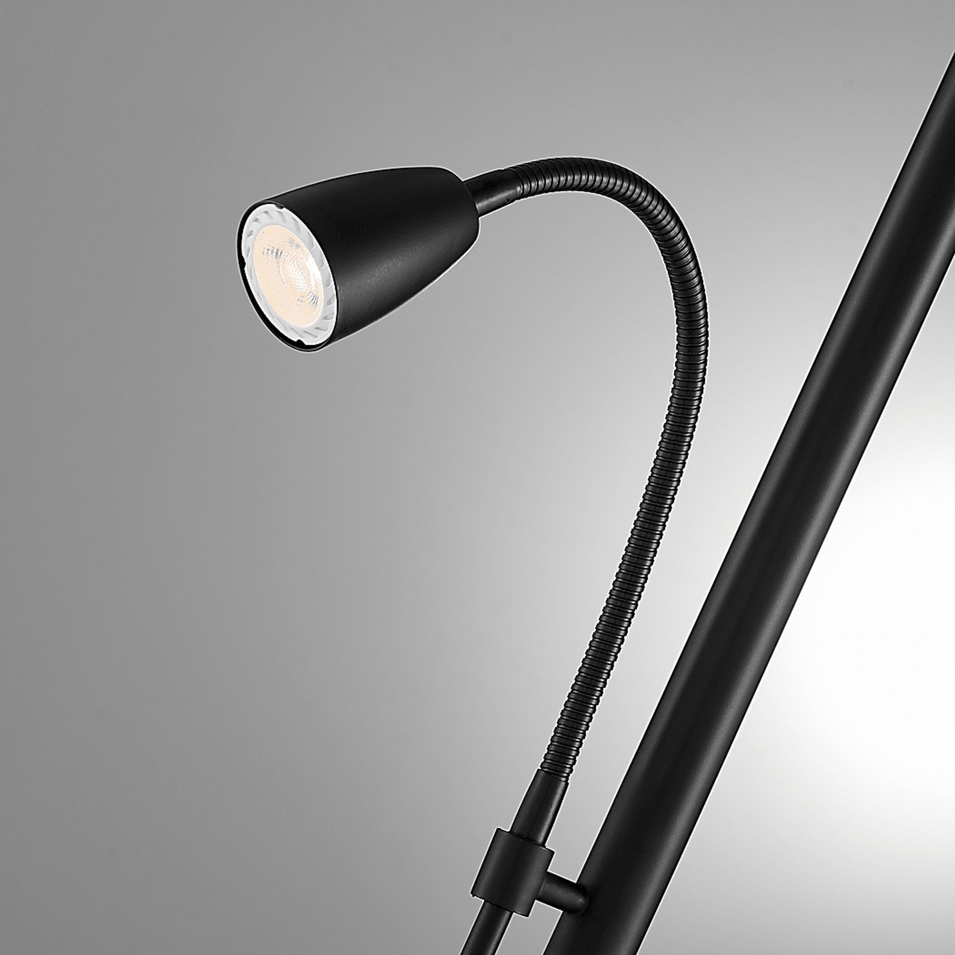 Bargello Farm Black Floor Lamp - Image 3
