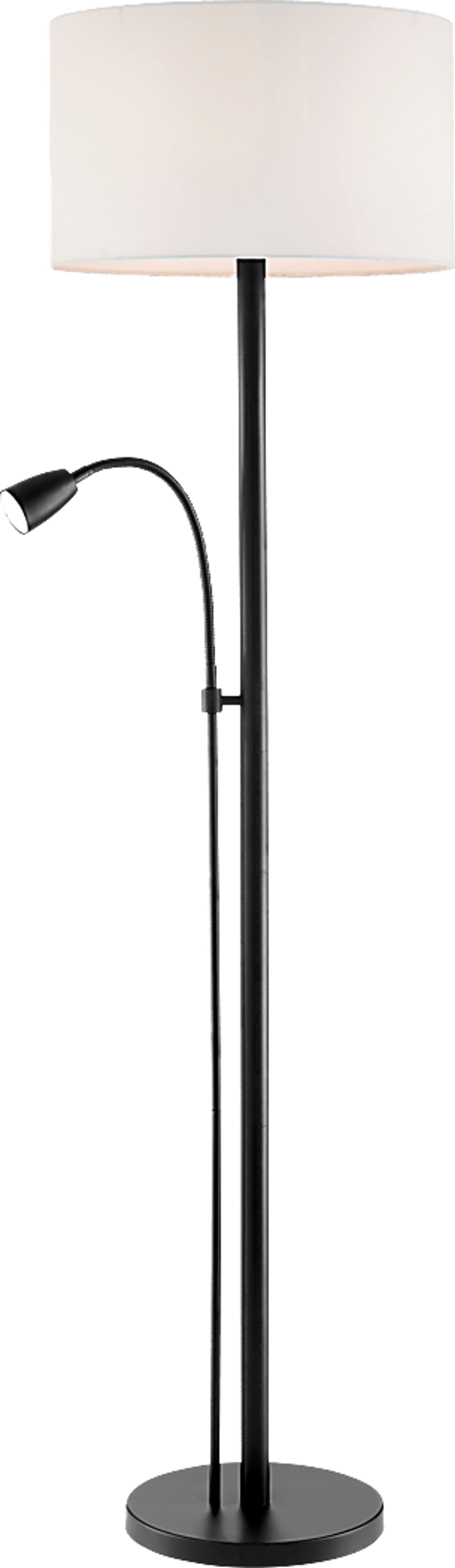 Bargello Farm Black Floor Lamp - Image 1